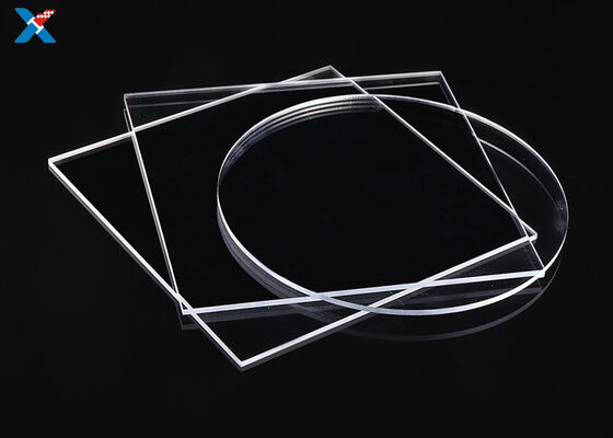 주문 단단한 코팅된 스크래치 증거 아크릴 시트는 디스플레이 렌즈를 위해 분류하기 위해 잘렸습니다 online manufacture