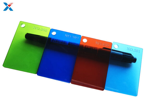 2mm 얇은 아크릴 시트 맑은 튀긴 루시트 플라스틱 패널