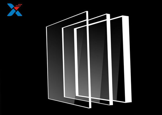 투명한 깨끗한 아크릴릭 시트는 사이즈에 줄여진 경질플라스틱판을 던졌습니다